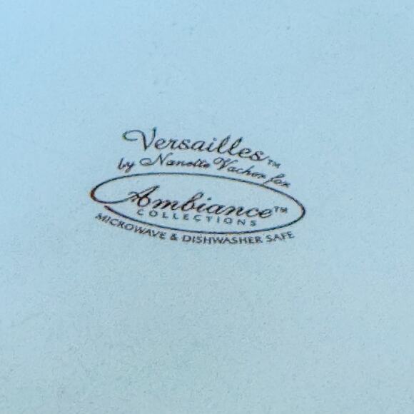 Versailles Blue Collection Salad Plates, 8.5” by Ambience-Set of 4-Discontinued - Picture 8 of 8